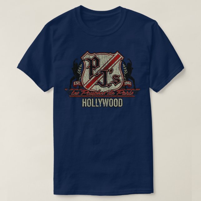 Camiseta PJs Nightclub Hollywood 1961 (Frente do Design)