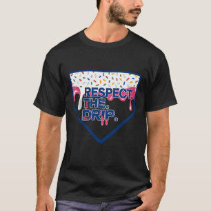 Camiseta Placa Caseira Bysebyll Drip Para Meninos Sorvete S