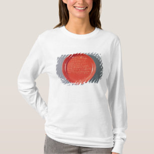 Camiseta Placa com texto celta, ø-ò século