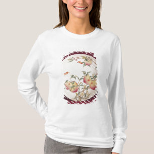 Camiseta Placa cor-de-rosa de Famille decorada