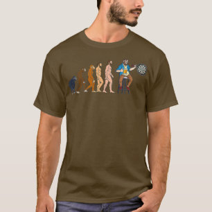 Camiseta Placa de artes Mens Darts evolução nova edição gra