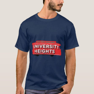 Camiseta Placa de bairro University Heights San Diego Ove