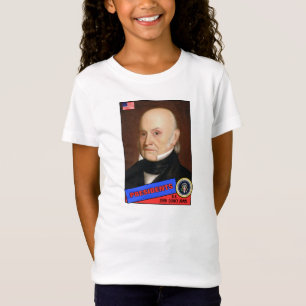 Camiseta Placa de basebol John Quincy Adams