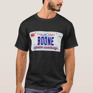Camiseta Placa de Boone NC