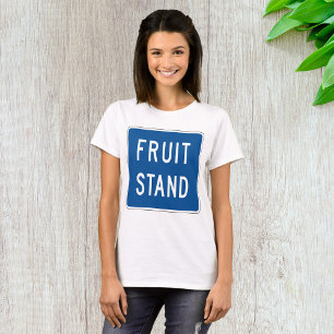 Camiseta Placa de Estrada da Banca de Frutas
