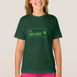 Camiseta Placa de Estrada da Irlanda