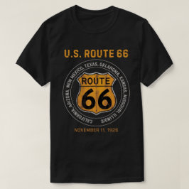 Camiseta Placa de Estrada Rota 66