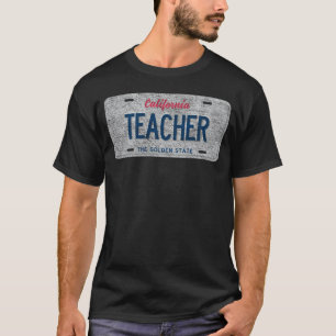 Camiseta Placa de Licença Personalizada do Estado da CA PRO