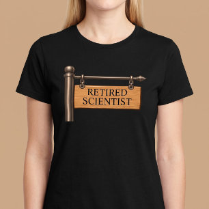 Camiseta Placa de Madeira Personalizada para Aposentado Pen