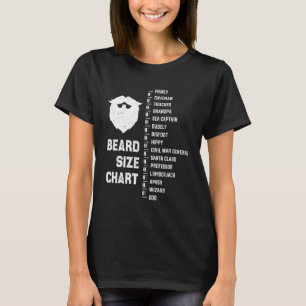 Camiseta Placa de medida de porte de galinha Comprimento de