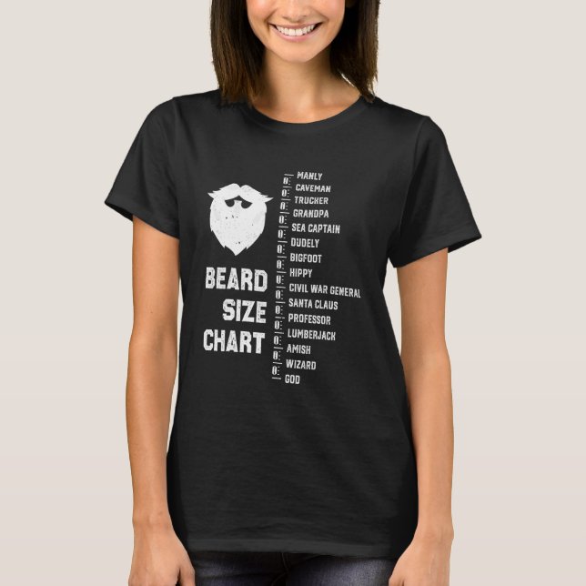 Camiseta Placa de medida de porte de galinha Comprimento de (Frente)