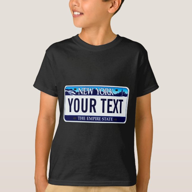 Camiseta Placa de Nova York (Frente)
