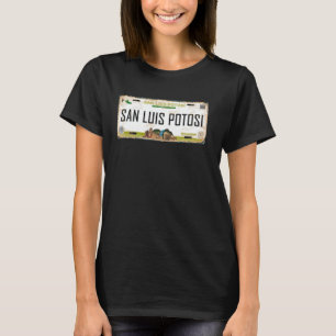 Camiseta Placa de San Luis Potosí México