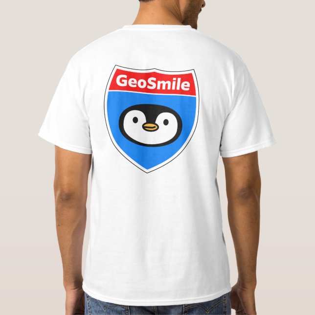 Camiseta Placa GeoSmile (Verso)