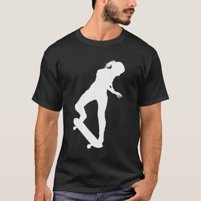 Camiseta Placa gráfica do skate Skateboarder Shirt Skater G (Frente)