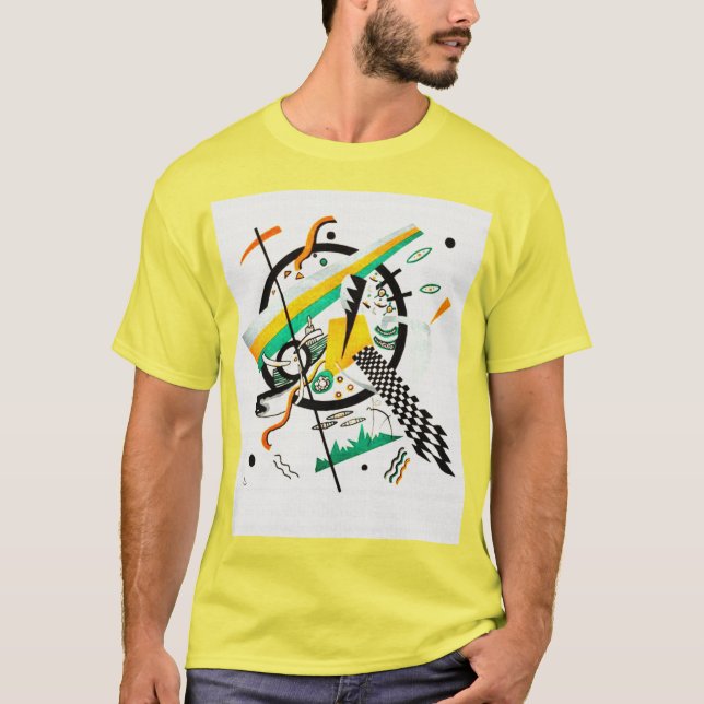 Camiseta Placa IV - Camisa-T Kandinsky (Frente)