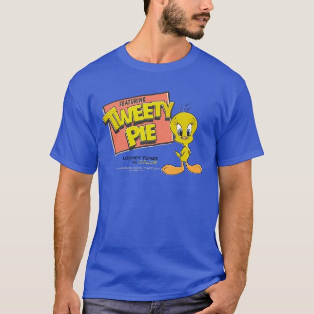 Camiseta Placa Lobby Retroativa LOONEY TUNES™ TWEETY™ (Frente)