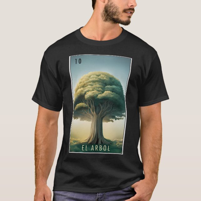 Camiseta Placa Lotera El Arbol (A Árvore) 10 (Frente)