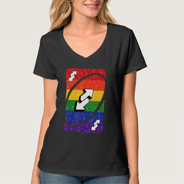 Camiseta Placa orgulho gay Uno (Frente)
