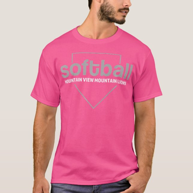 Camiseta Placa para uso doméstico de softball (Frente)