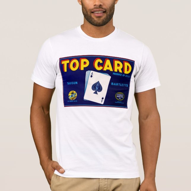 Camiseta Placa superior (Frente)