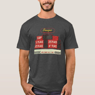 Camiseta placar abandonado do Saugus Speedway