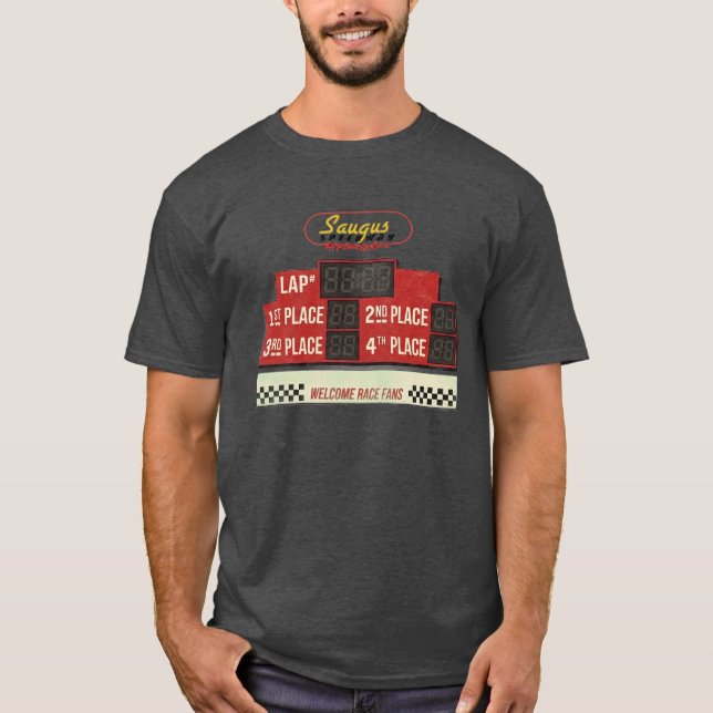 Camiseta placar abandonado do Saugus Speedway (Frente)