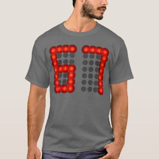 Camiseta Placar Si Seven 6 7 Meme Gen Alpha Gíria garoto