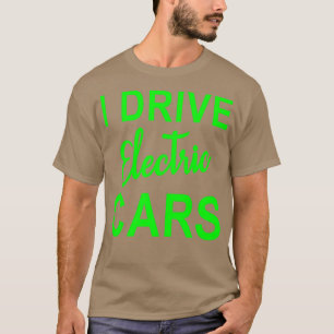 Camiseta Placas gráficas elétricas I conduzem carros elétri
