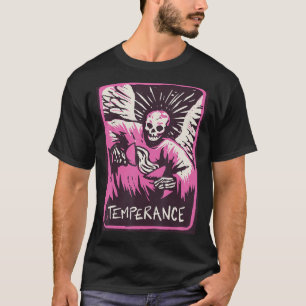 Camiseta Placas místicas de tarô de temperatura oculta magi