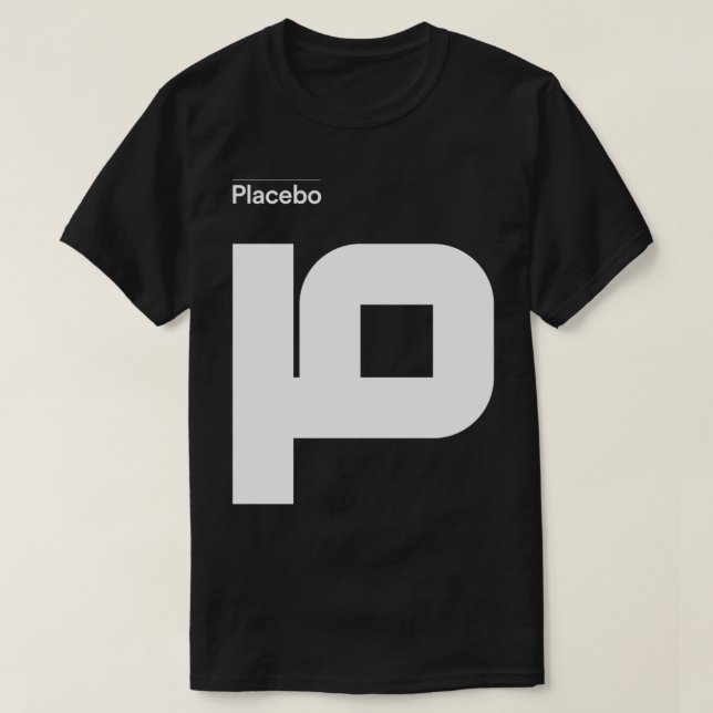 Camiseta Placebo (Frente do Design)
