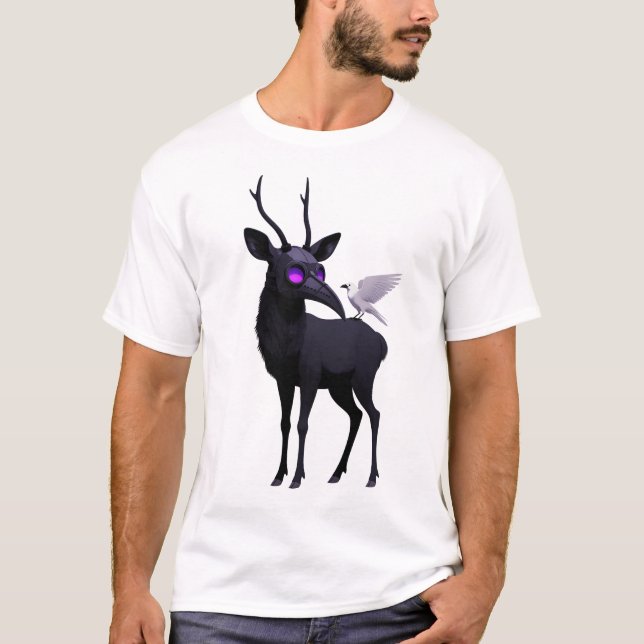 Camiseta Plague Deer Mask (Frente)