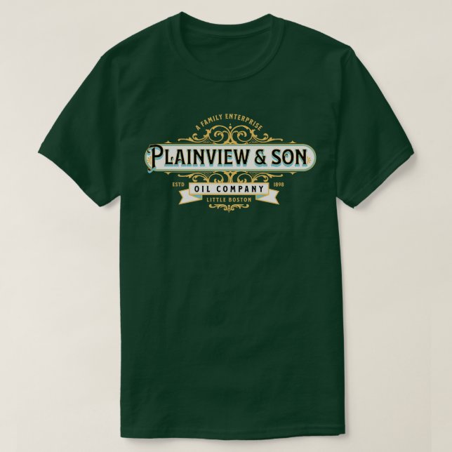 Camiseta Plainview Son Oil Company (Frente do Design)