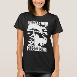 Camiseta Planador Aéreo Para Cadeira De Rodas Parapente P