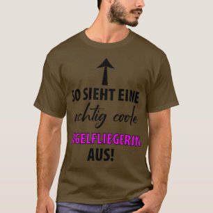 Camiseta Planador-piloto de planador-planador de voo 26