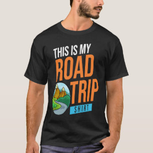 Camiseta Planeador De Férias Da Viagem Da Família Usa