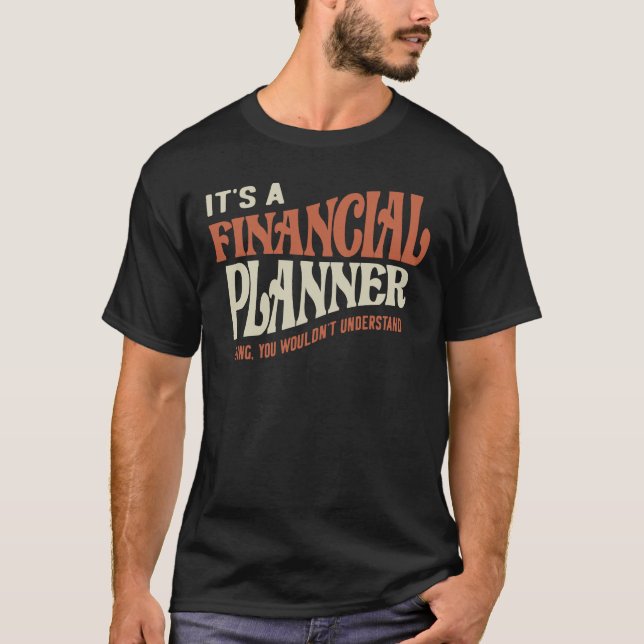 Camiseta Planeador Financeiro Orgulhoso (Frente)