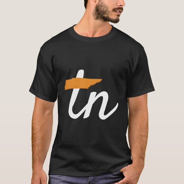 Camiseta Planeamento Laranja E Branco Do Estado De Residênc (Frente)