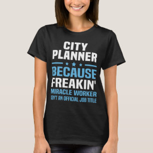 Camiseta Planejador de Cidade
