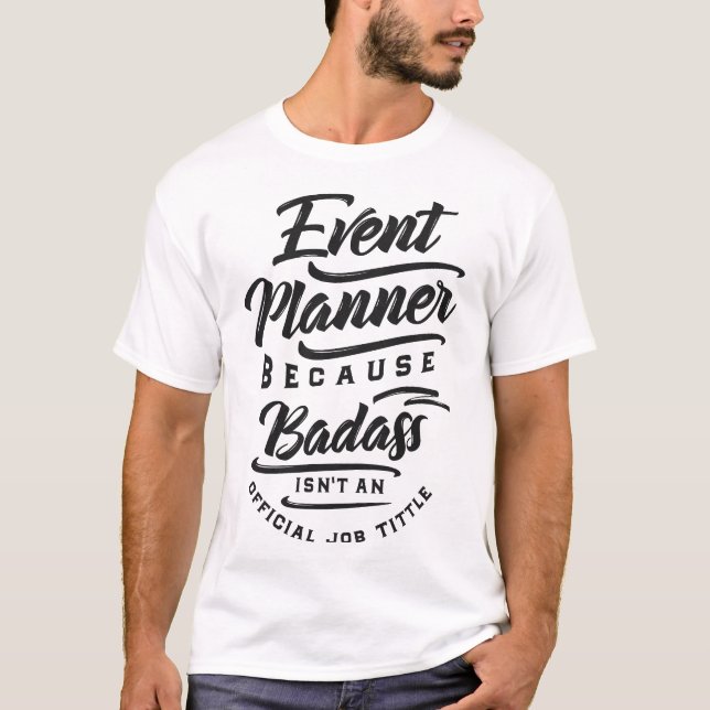Camiseta Planejador de Eventos (Frente)