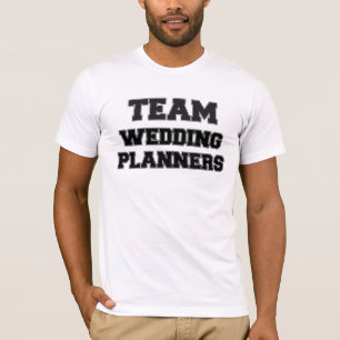 Camiseta Planejadores do casamento da equipe