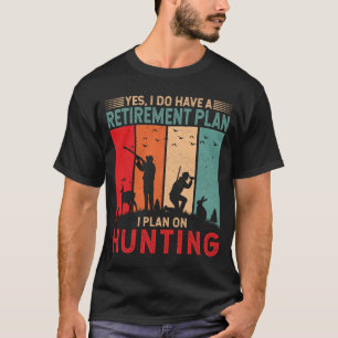 Camiseta Planejo caçar Roupa caçador de veados.