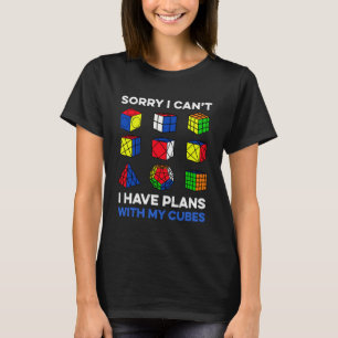 Camiseta Planejo Com Meus Cubos Para Largar A Resolução De