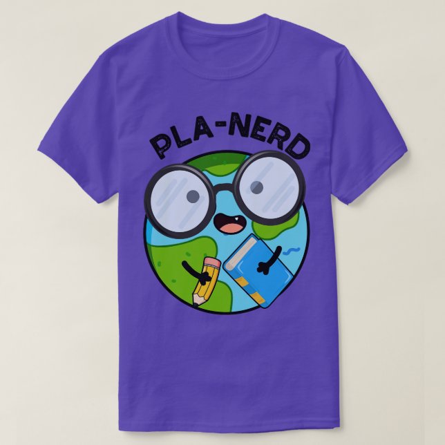 Camiseta Planern Funny Planet Puns 1 (Frente do Design)