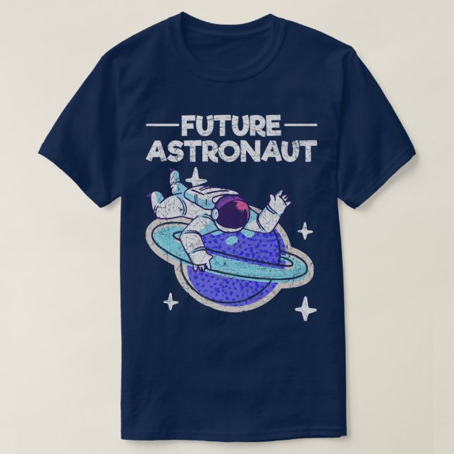 Camiseta Planet Outer Space Science Universe Future Astrona (Frente do Design)