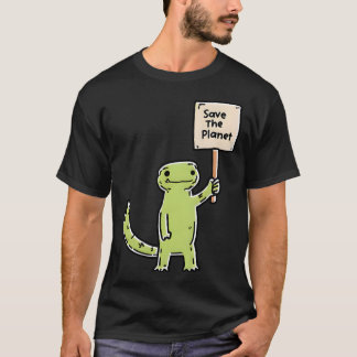 Camiseta Planet Saver Dino Sign