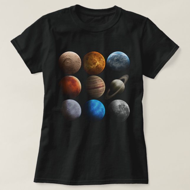 Camiseta Planeta (Frente do Design)