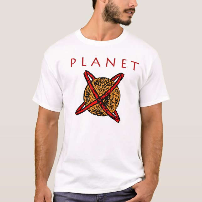 Camiseta Planeta 2012 X Nibiru (parte dianteira/traseiros) (Frente)