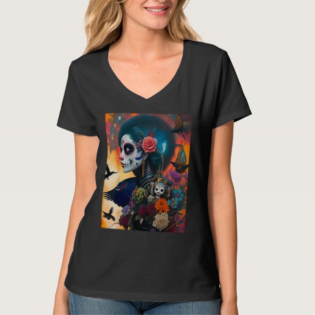 Camiseta planeta Android (Frente)