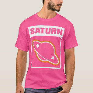 Camiseta Planeta Astronômico Saturno